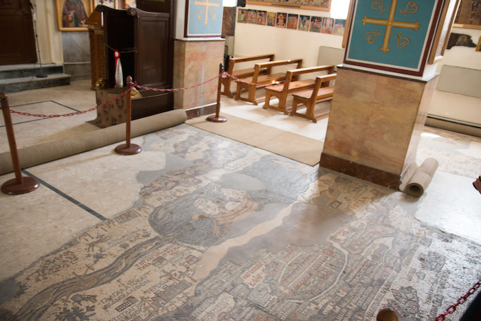 Madaba Map Jordan