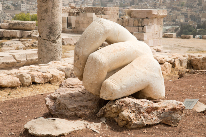 Temple of Hercules on Amman Citadel