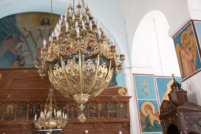 Saint George Church - Madaba Map Jordan