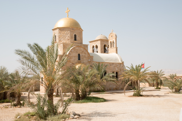 St George Church at River Jordan at the The Baptism site of Jesus Christ