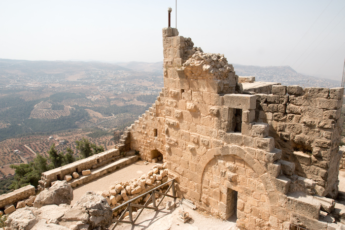 Ajloun Castle fortress in Jordan