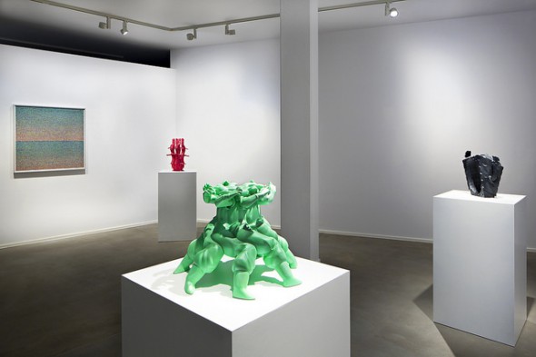 Matthew Plummer-Fernandez - "Hard Copy" (2015), installation view; photo by Bresadola+Freese/drama-berlin.de, courtesy of NOME Gallery