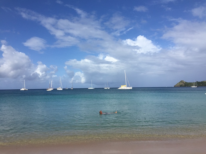 Saint Lucia Reduit Beach