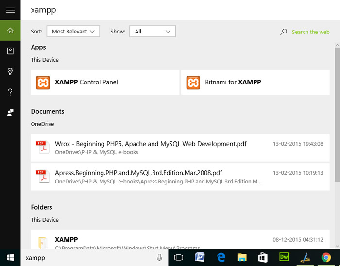 Cortana-search-mystuff