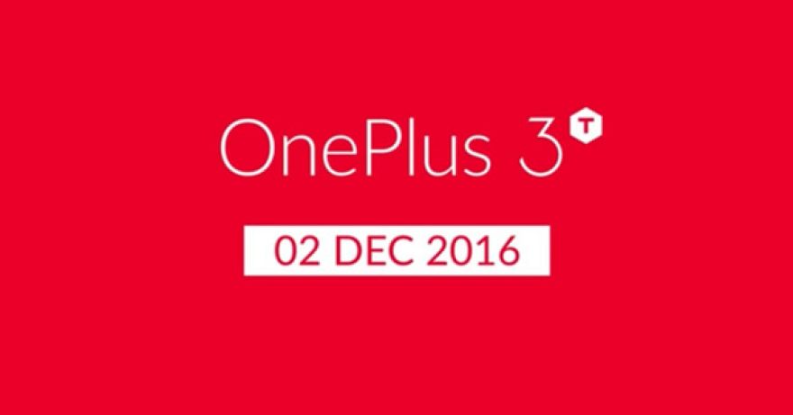 OnePlus 3T is launching on Dec 2 in India
